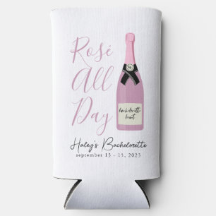 Rafraîchisseur Pour Canette Slim Rose toute la journée Napa Winery Bachelorette