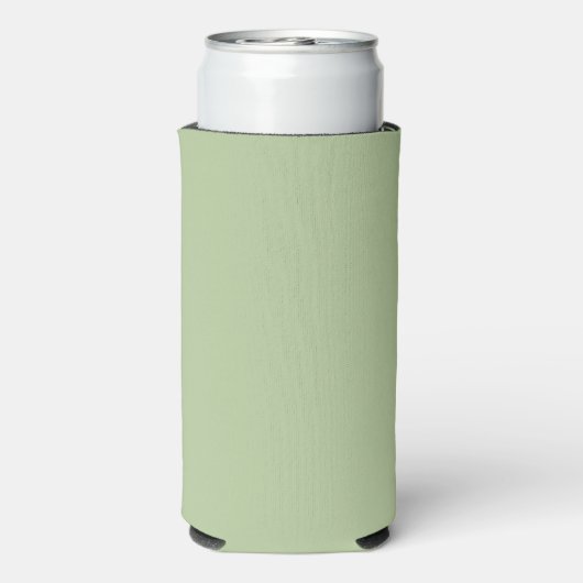 Rafraîchisseur Pour Canette Slim Santé! Sage Green Mariage Seltzer Can Cooler (Seltzer Verso)