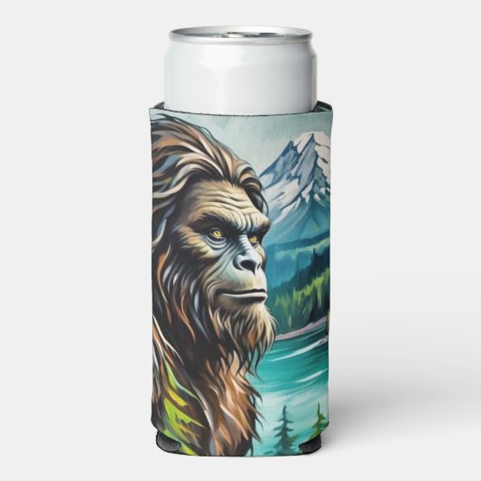 Rafraîchisseur Pour Canette Slim Sasquatch (Seltzer Recto)