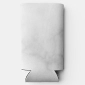 Rafraîchisseur Pour Canette Slim Script Moderne Cuisinière personnalisée (Verso)