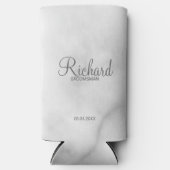 Rafraîchisseur Pour Canette Slim Script Moderne Cuisinière personnalisée (Recto)