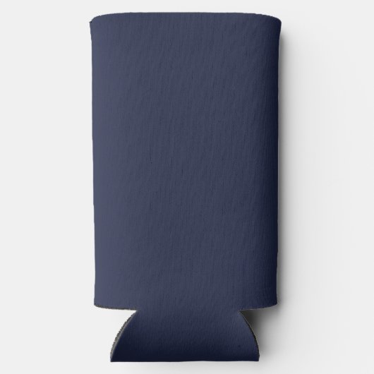 Rafraîchisseur Pour Canette Slim Script moderne Groomsmen Personnalisé Seltzer Can  (Verso)