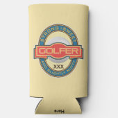 Rafraîchisseur Pour Canette Slim Seltzer de golf personnalisé peut refroidir (Verso)