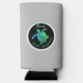 Rafraîchisseur Pour Canette Slim Sentinelle de la vie marine (Verso)