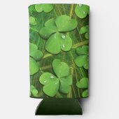 Rafraîchisseur Pour Canette Slim Shamrock vert St Patrick iPhone 5 Coque-Mate (Verso)