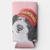 Rafraîchisseur Pour Canette Slim Sheepadoodle Baseball Can Cooler (Verso)