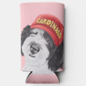 Rafraîchisseur Pour Canette Slim Sheepadoodle Baseball Can Cooler (Recto)