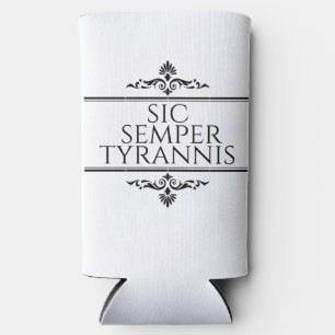 Rafraîchisseur Pour Canette Slim Sic Semper Tyrannis