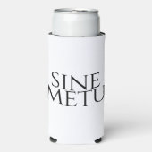 Rafraîchisseur Pour Canette Slim Sine Metu - Sans Peur (Seltzer Recto)