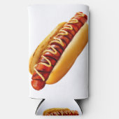Rafraîchisseur Pour Canette Slim SlipperyJoe's hot dog niché doucement pain jaune v (Recto)