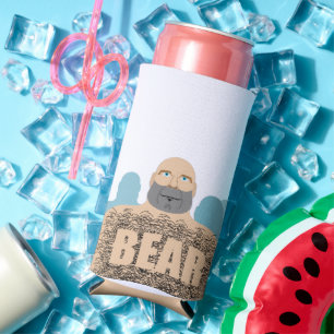 Rafraîchisseur Pour Canette Slim SlipperyJoe's poilu corps ours homme corps unshave