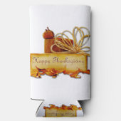 Rafraîchisseur Pour Canette Slim SlipperyJoe's Thanksgiving cors feuille corde LGBT (Verso)