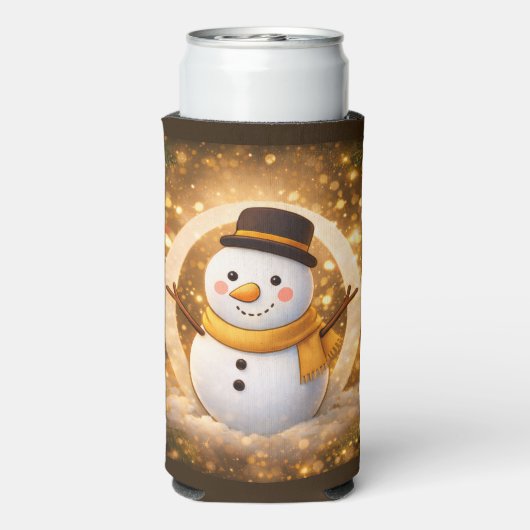 Rafraîchisseur Pour Canette Slim Snowman (Seltzer Verso)