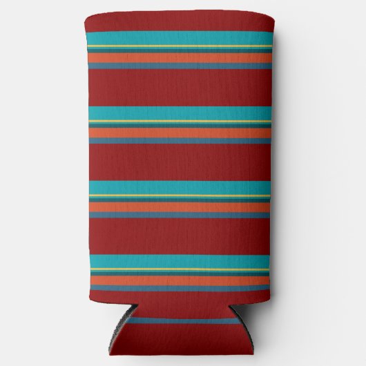 Rafraîchisseur Pour Canette Slim Stripes du sud-ouest 24 (Recto)