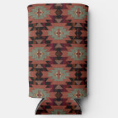 Rafraîchisseur Pour Canette Slim Style Sud-Ouest foncé Belle (Recto)