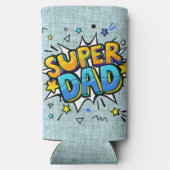 Rafraîchisseur Pour Canette Slim Super papa (Verso)