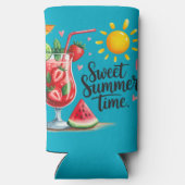 Rafraîchisseur Pour Canette Slim Sweat Summertime  (Verso)