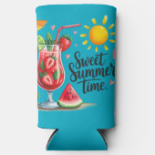 Rafraîchisseur Pour Canette Slim Sweat Summertime  (Recto)