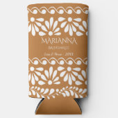 Rafraîchisseur Pour Canette Slim talavera mexicaine bridesservatrices cadeaux perso (Recto)