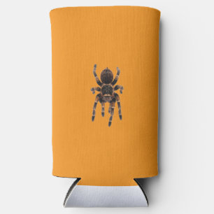 Rafraîchisseur Pour Canette Slim Tarantula orange