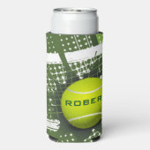 Rafraîchisseur Pour Canette Slim Tennis Design Seltzer Can Cooler (Seltzer Verso)