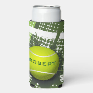 Rafraîchisseur Pour Canette Slim Tennis Design Seltzer Can Cooler