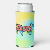 Rafraîchisseur Pour Canette Slim Texte de Pâques Sublimation-61424 (Seltzer Recto)