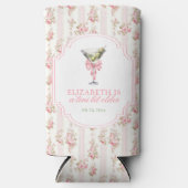 Rafraîchisseur Pour Canette Slim 'Tini Bit Ancien Martini Coquette Anniversaire (Recto)