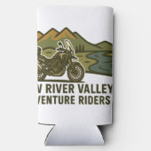 Rafraîchisseur Pour Canette Slim Titulaire - NRV Adventure Riders (Verso)