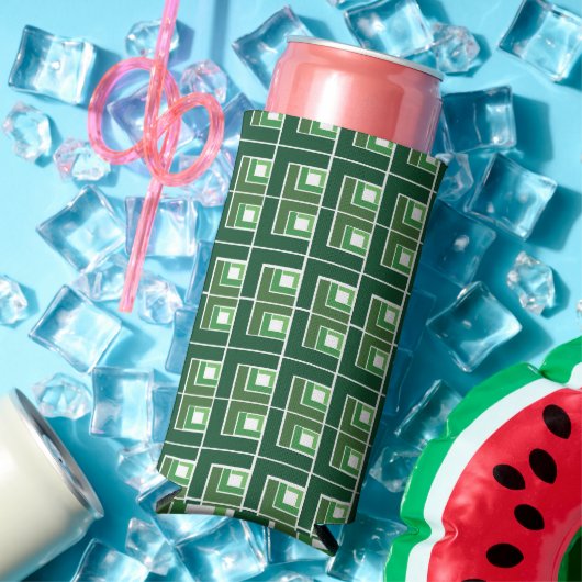 Rafraîchisseur Pour Canette Slim Tourvy Topsy vert (Été in situ)