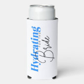 Rafraîchisseur Pour Canette Slim Tribe de mariée peut refroidir (Seltzer Recto)