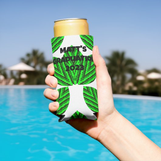 Rafraîchisseur Pour Canette Slim Trios de feuilles (Piscine in situ)