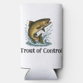 Rafraîchisseur Pour Canette Slim Trout of Control Grand Can Cooler (Verso)