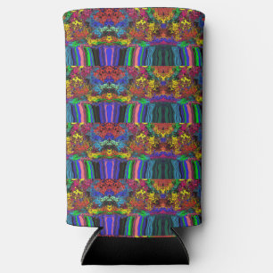 Rafraîchisseur Pour Canette Slim Twirlers colorés Abstraits / Poussés / Demi-Pots /