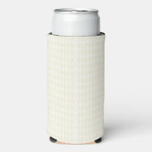 Rafraîchisseur Pour Canette Slim un arrière - plan orange et jaune avec des petits (Seltzer Recto)