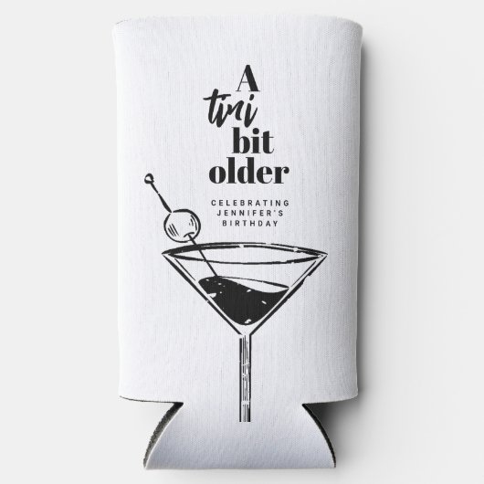 Rafraîchisseur Pour Canette Slim Un Tini Un Peu Plus Ancien Martini (Recto)