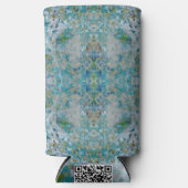 Rafraîchisseur Pour Canette Slim Unique Moderne Un Design D'Art Abstrait (Recto)