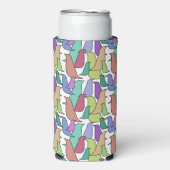 Rafraîchisseur Pour Canette Slim Vestiges d'oiseaux (Seltzer Recto)