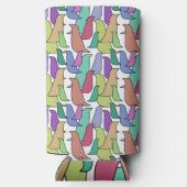 Rafraîchisseur Pour Canette Slim Vestiges d'oiseaux (Verso)