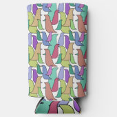 Rafraîchisseur Pour Canette Slim Vestiges d'oiseaux (Recto)