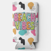 Rafraîchisseur Pour Canette Slim Vibes de plage (Verso)