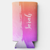 Rafraîchisseur Pour Canette Slim Vibes Tropical Beach Bachelorette Bash (Verso)