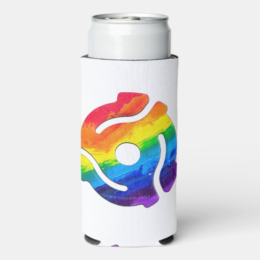 Rafraîchisseur Pour Canette Slim Vibran de l'adaptateur d'enregistrement SlipperyJo (Seltzer Verso)