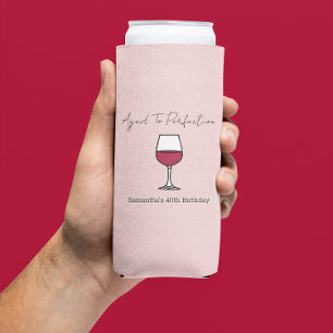 Rafraîchisseur Pour Canette Slim Vin de la perfection 40e anniversaire