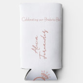 Rafraîchisseur Pour Canette Slim Vino Before Vows Bachelorette / Fête nuptiale (Recto)