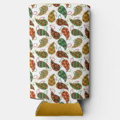 Rafraîchisseur Pour Canette Slim Vintage Christmas Paisley (Verso)