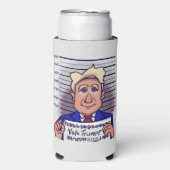 Rafraîchisseur Pour Canette Slim Voter Trump (Seltzer Recto)