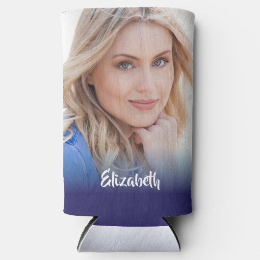 Rafraîchisseur Pour Canette Slim Votre propre diplôme de monographie photo (Recto)