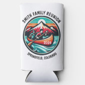 Rafraîchisseur Pour Canette Slim Voyage en canot personnalisé (Recto)