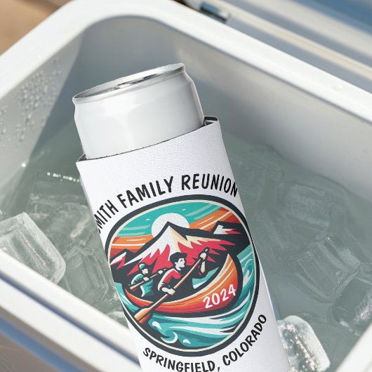 Rafraîchisseur Pour Canette Slim Voyage en canot personnalisé